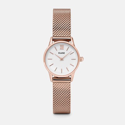 La Vedette in Rose Gold Mesh