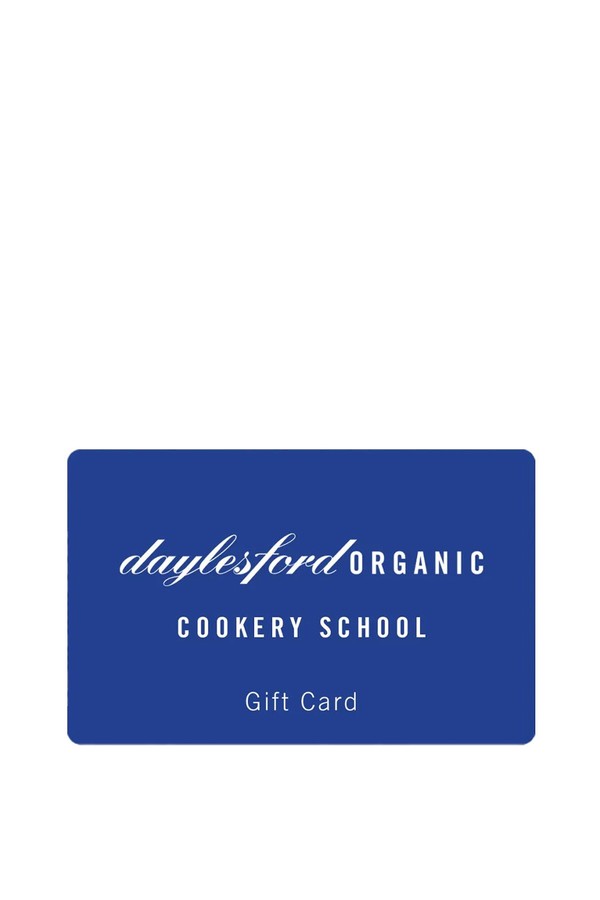 Cookery School Full Day Course Gift Card  from Daylesford Organic