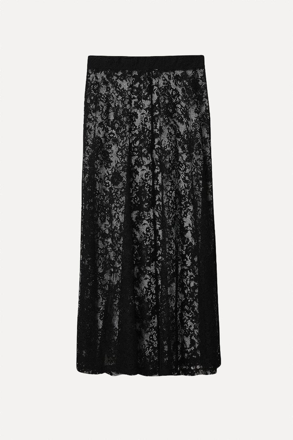 x from Lace Maxi Skirt, £19.56 (Was £27.95) | NA-KD