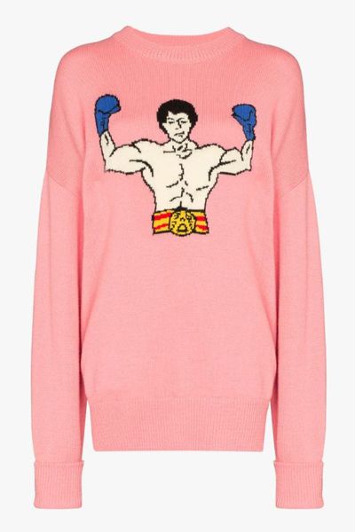 Oversized Knitted Boxer Sweater from Ader Error