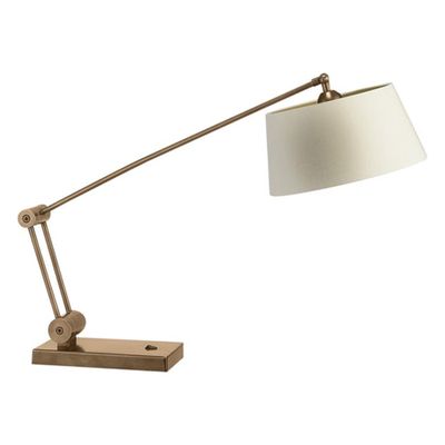 Antique Brass Desk Lamp from Heathfield & Co