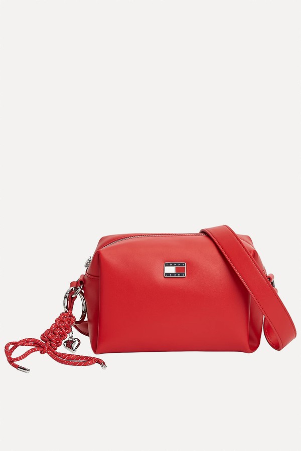 Logo Boxy Crossbody Camera Bag