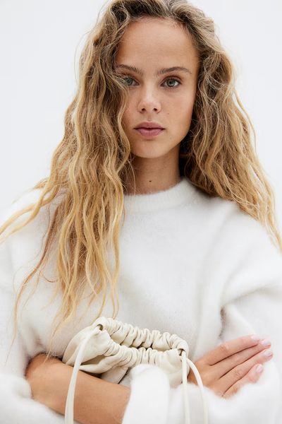 Oversized Mohair-Blend Jumper