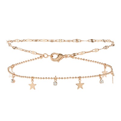 Layered Starry Anklet from Accessorize