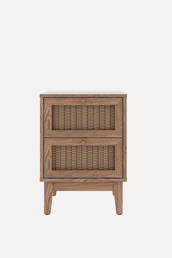 Alexander 2 Drawer Bedside Cabinet