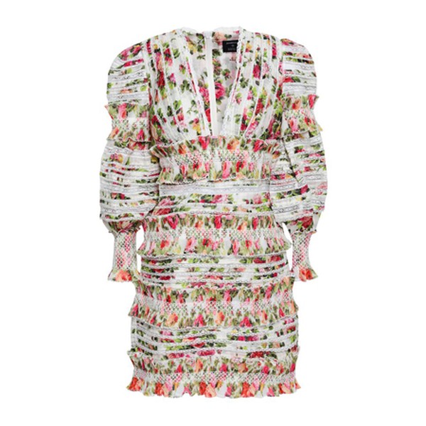 Radiate Lace-Trimmed Mini Dress from Zimmermann