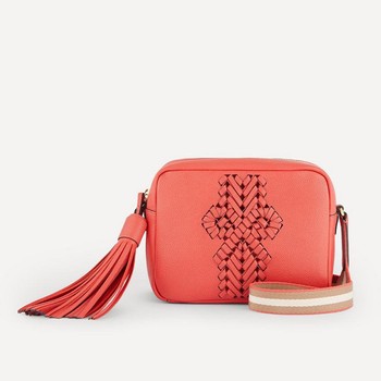 Neeson Tassel Leather Cross-Body Bag from Anya Hindmarch