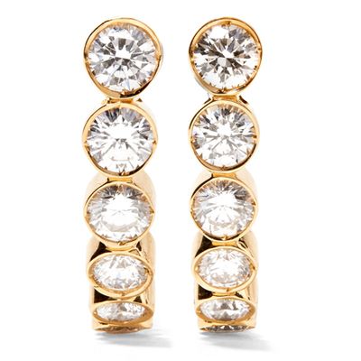 Boucle Ensemble 18 Karat Gold Diamond Earrings from Sophie Billie Brahe 