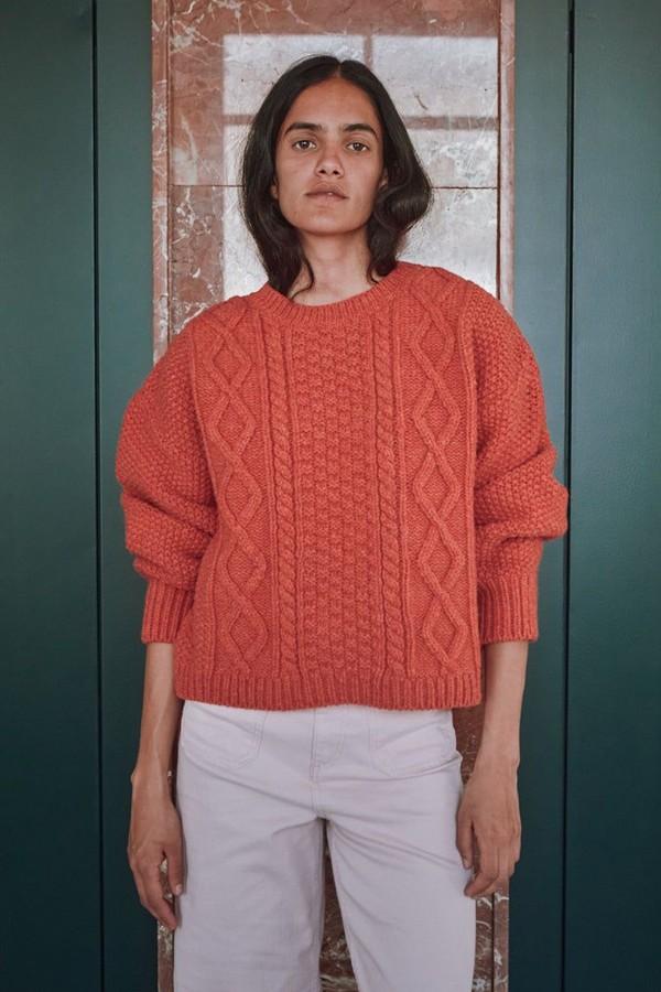 Paola Irish Cable Sweater