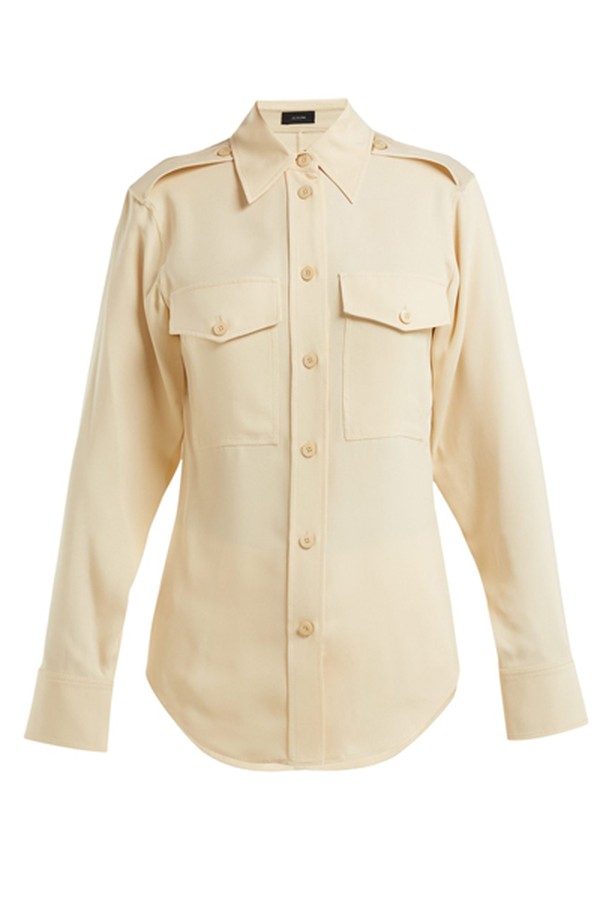 Rainer Silk Crepe Shirt from Joseph
