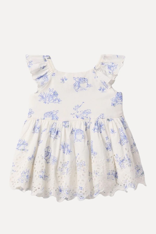 Floral Peter Rabbit Eyelet Dress from Gap