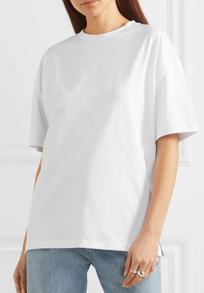 Faye Oversized Organic Cotton-Jersey T-shirt