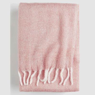 Soft Wool-Blend Blanket from H&M