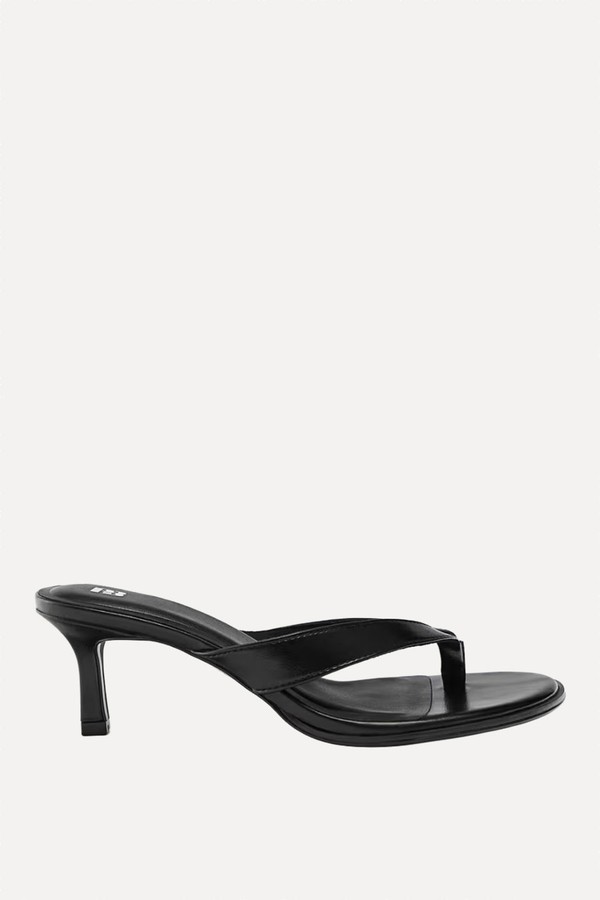 Mid Heel Toe Thong Sandals from Pull&Bear