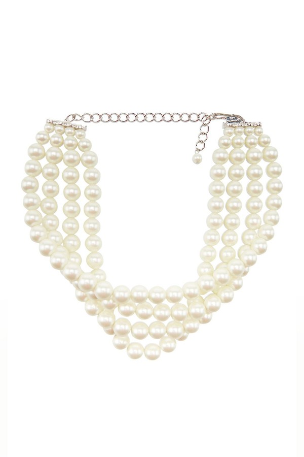 Kenneth 4-row Necklace from Kenneth Jay Lane