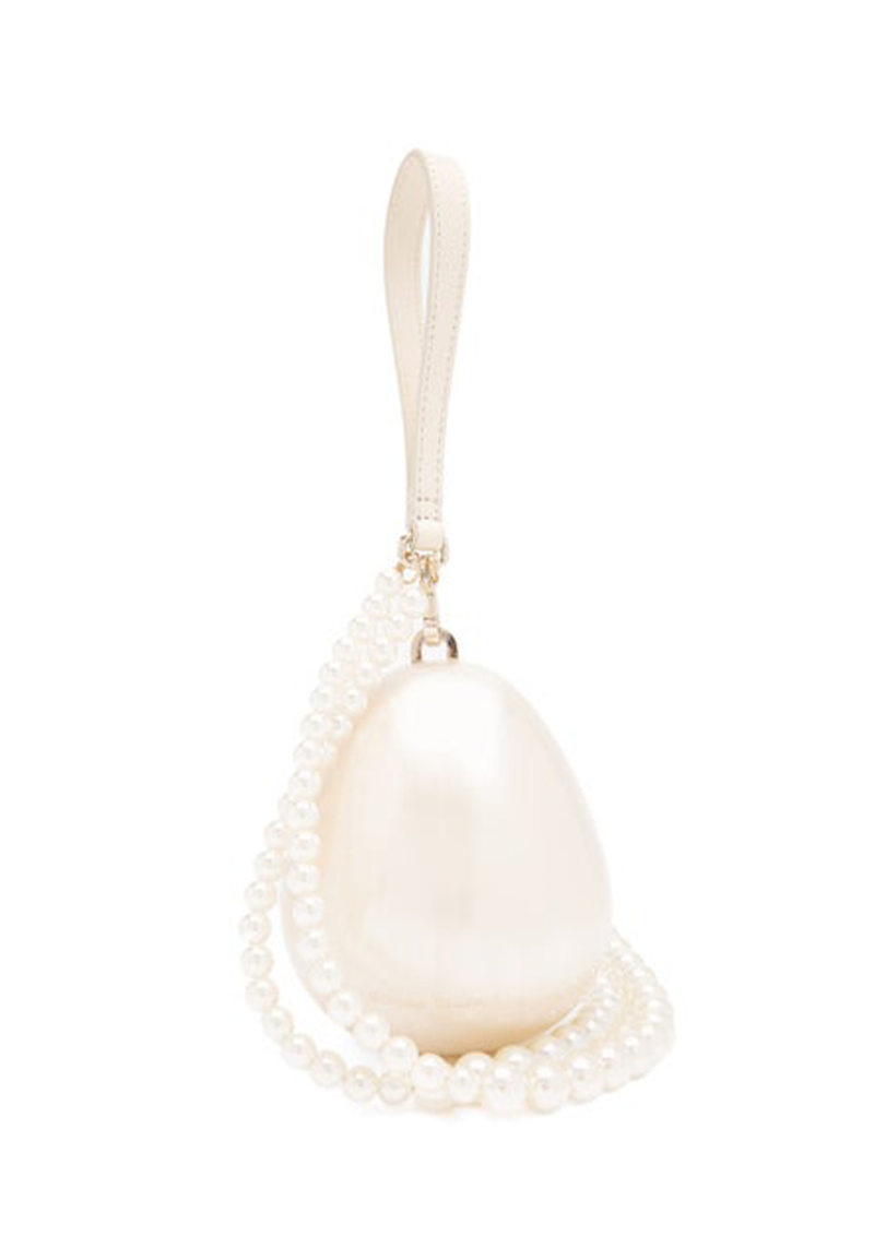 Egg Small Faux-Pearl Cross-Body Bag from Simone Rocha