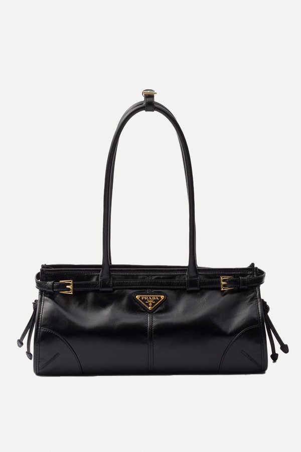 Bonnie Medium Leather Handbag from Prada