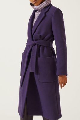 Narrow Belted Coat from Jigsaw