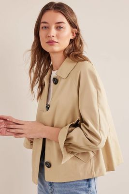 Cotton Trench Jacket from Boden