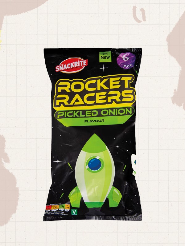 Pickled Onion Rocket Racers from SNACKRITE