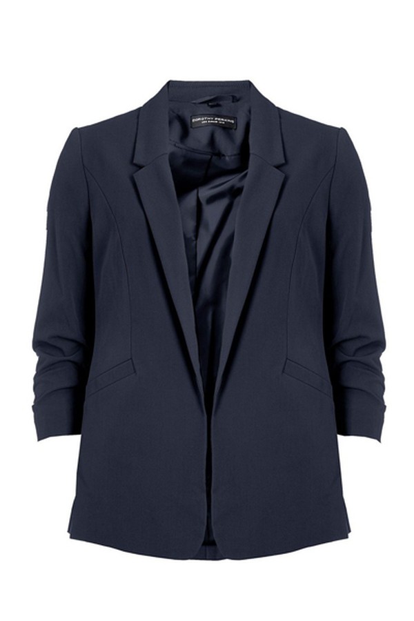 Ruched Sleeve Jacket