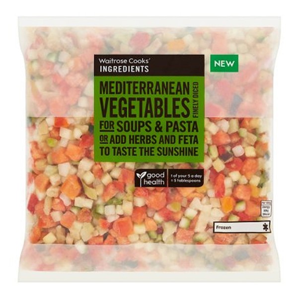 Diced Mediterranean Vegetables from Waitrose