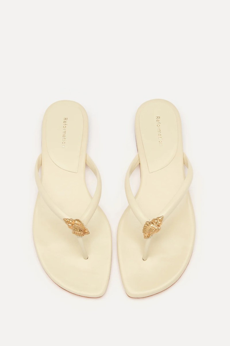 Onyx Thong Sandal from Reformation