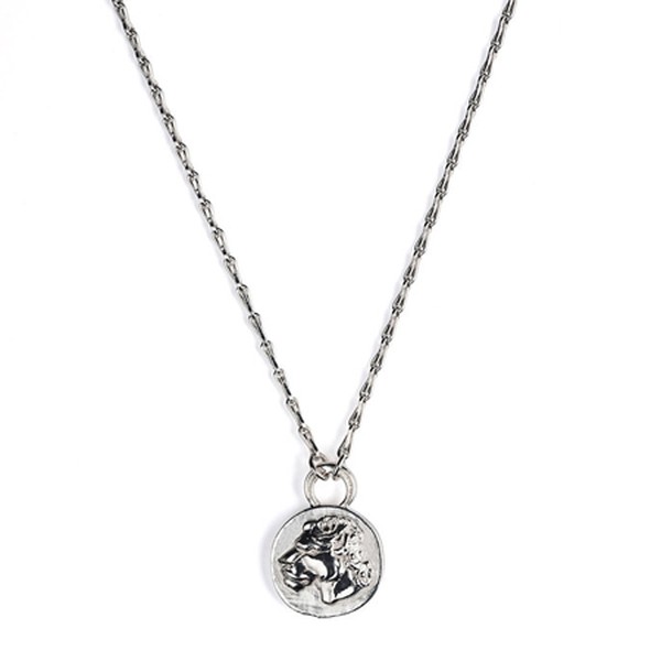 Reversible Lion Pendant from Mikaela Lyons