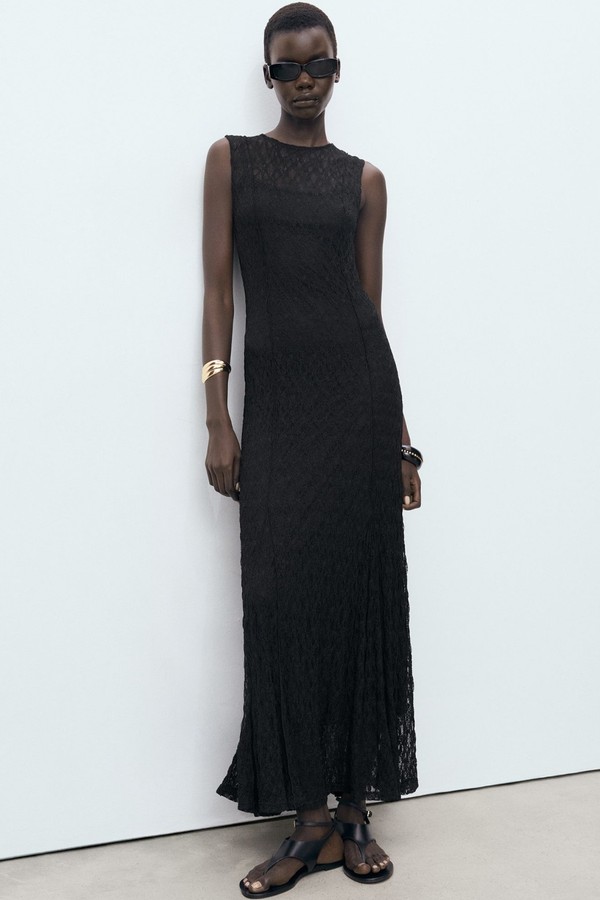 Long Lace Dress