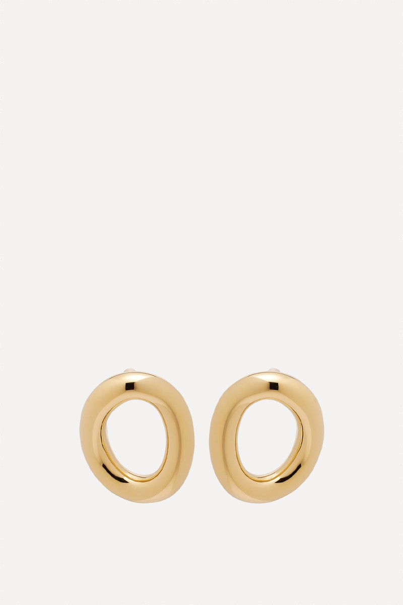 Eisa Ellipse Earrings from Balenciaga