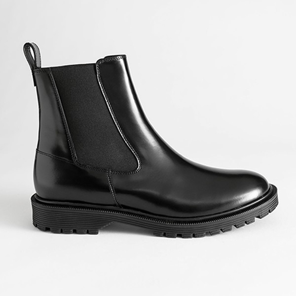 Glossy Leather Chelsea Boots from & Other Stories