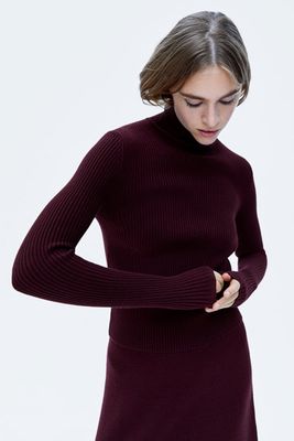Ribbed Sweater from Zara