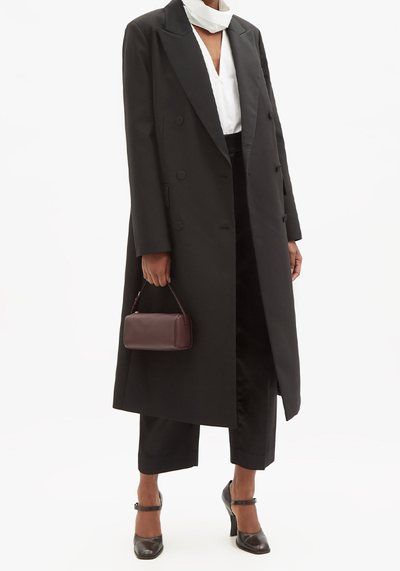 Cafford Double-Breasted Crepe Coat from Joseph 