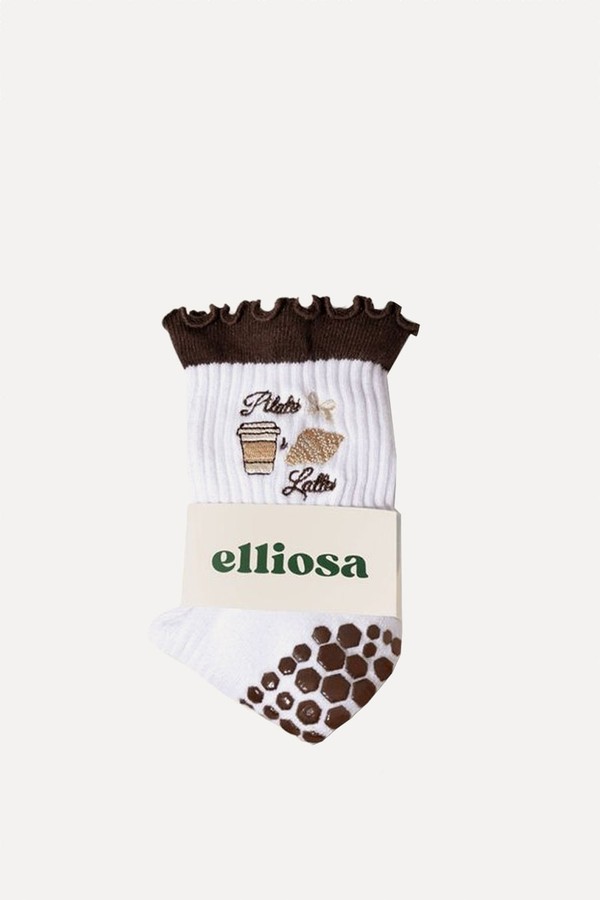 Pilates & Lattes Socks from Elliosa