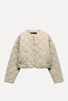 Short Puffer Jacket from Zara 