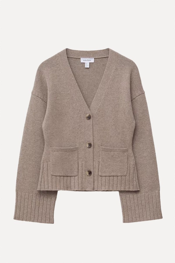 Tapered Knit Cardigan