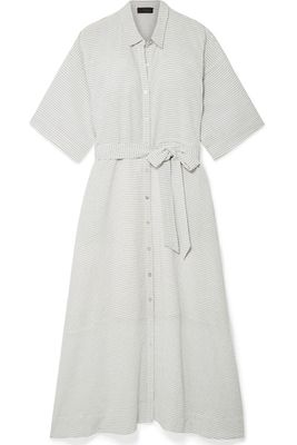 The Elsa Striped Voile Midi Dress from Hatch