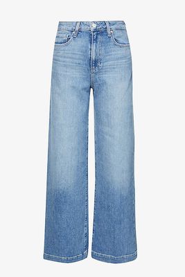 Harper Wide-Leg High-Rise Stretch-Denim Jeans from Paige 