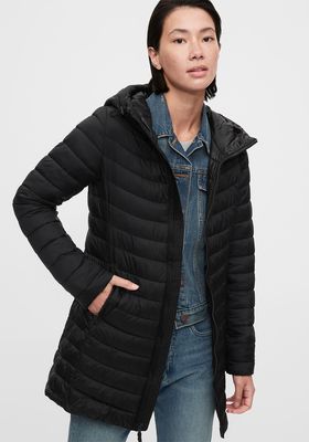 Upcycled Lightweight Puffer Coat