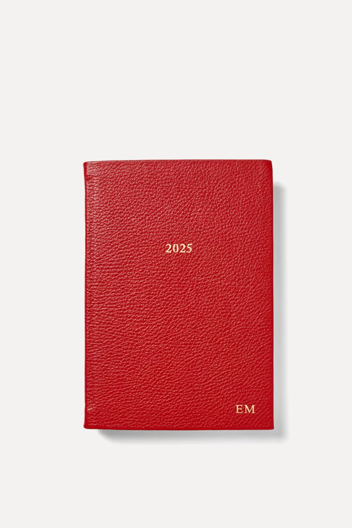 2025 A5 Day To Page Leather Diary