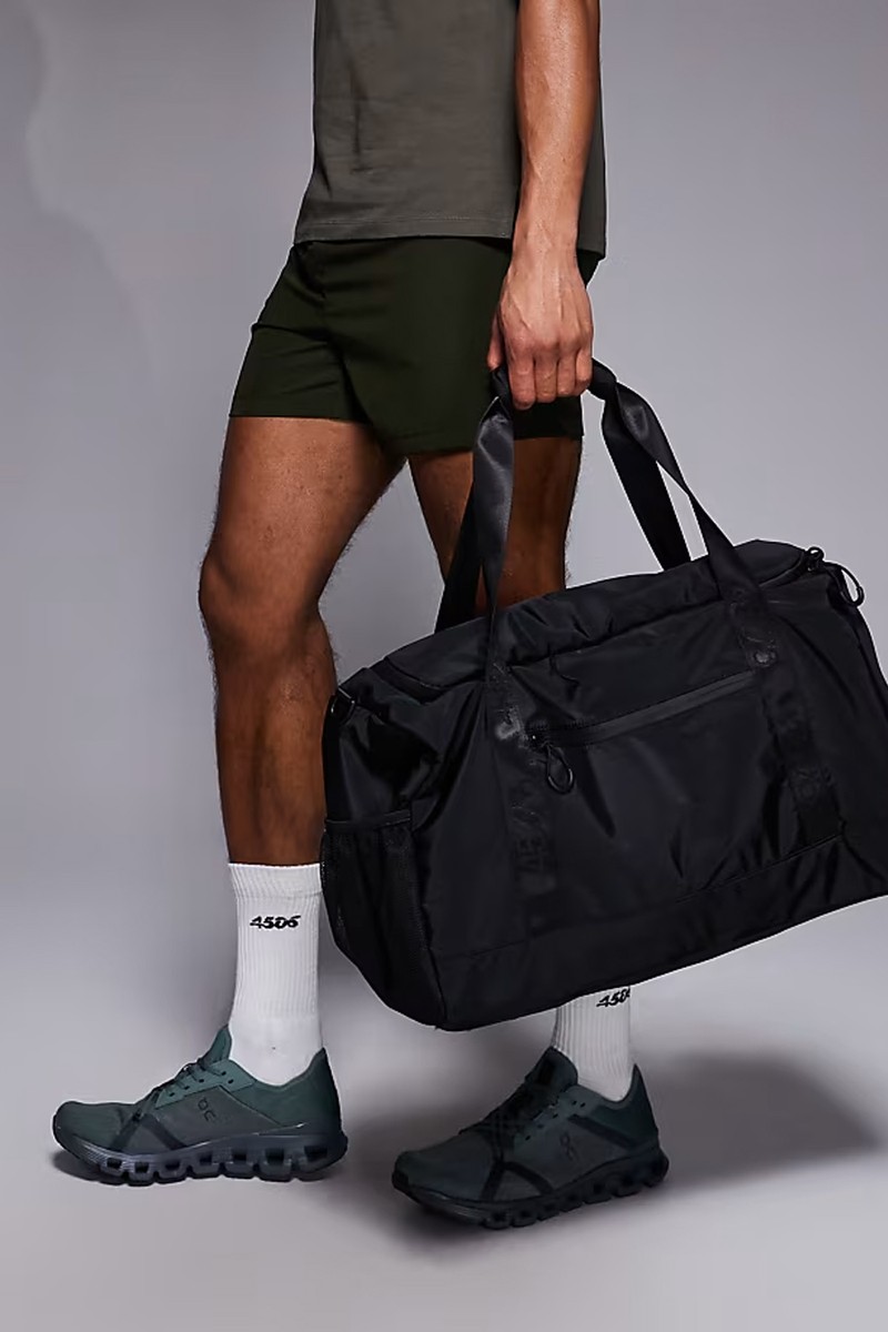 Gym Holdall Bag With Cross Body Strap & Zip Pockets from 4505
