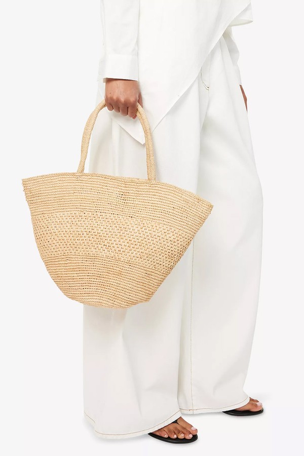 Emilie Raffia Tote Bag from THE ROW