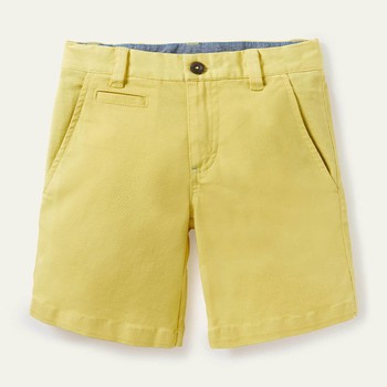 Yellow Chino Shorts 