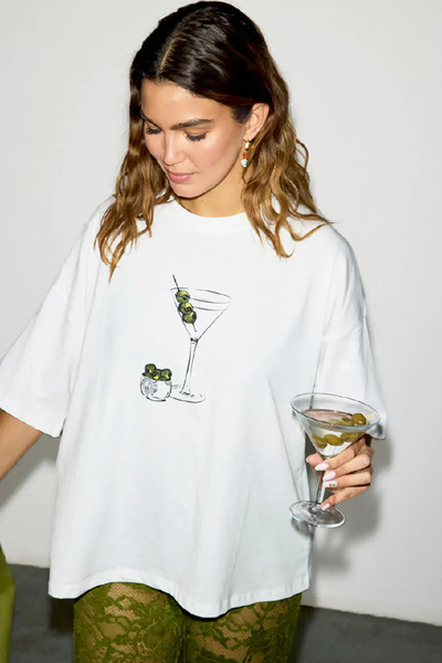 Martini T-Shirt from Never Fully Dressed