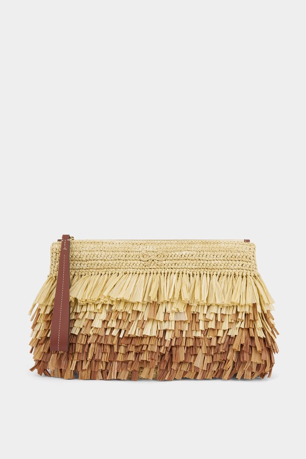Dégradé Shag Clutch from Anya Hindmarch