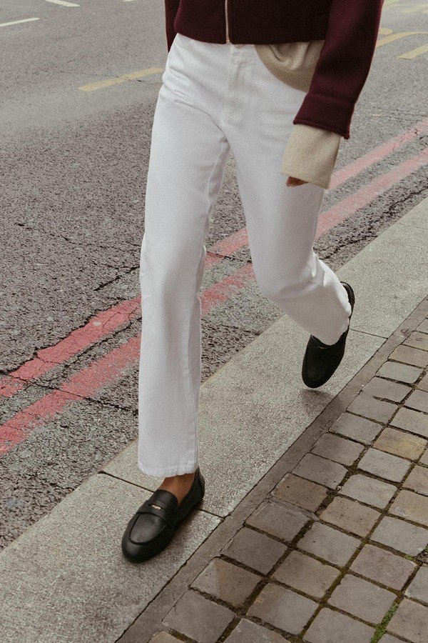 Leather Penny Loafers from Zara