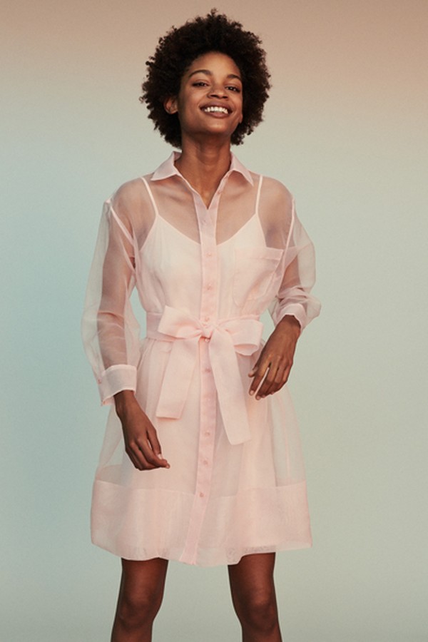 Organza Shirt Dress from Maje