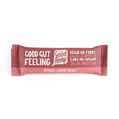 Peanut & Hemp Heart Snack Bar
