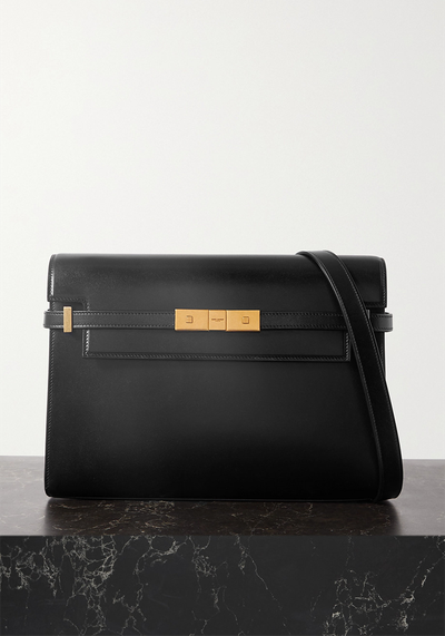 Manhattan Leather Shoulder Bag from Saint Laurent