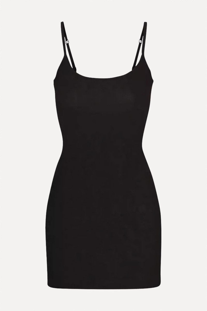 Soft Lounge Sleeveless Stretch-Jersey Mini Dress from Skims